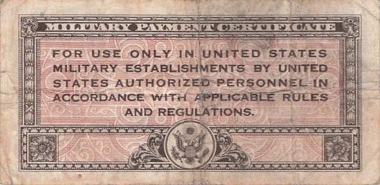 USA MPC Series 461 p.M1 5 Cents 1946